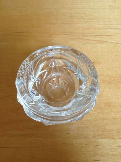 Glass Candle Holder