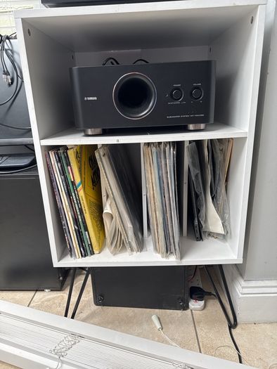 stereo record player stand