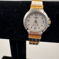 Vintage Timex Indiglo Two-Tone Watch