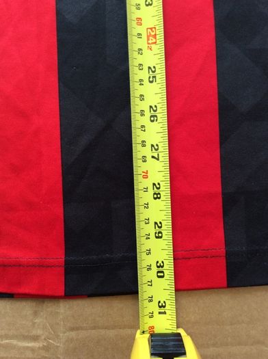 AC Milan Jersey. Official Lotto Mens Home Jersey. Season 1994/1995. Original From The Time. Not A Modern Day Remake.