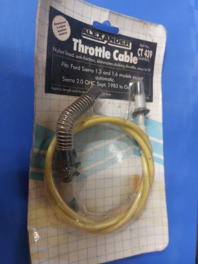 Ford Sierra throttle cable