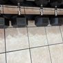 Rubber Hex Dumbbell Full Collection And Solid 3 Tier Dumbbell Storage Rack, No Offers Below Asking! Image 7
