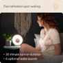 Lumie Sunrise Alarm - Sunrise Wake-up Alarm, Sunset Sleep Feature, Sounds and Mood Lighting Image 4