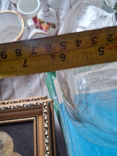 Amber Glass and Clear Glass Demijohn Bottles, Price is for 1 Only,. Postage Available or Collection,