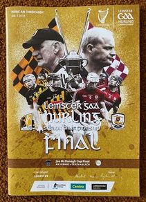 2018 Kilkenny v Galway - GAA Leinster Senior Hurling Final Programme