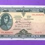 Irish one pound lavery notes Image 4