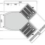 Easy Camp Alicante 600 6 Person Twin Tunnel Tent Image 2