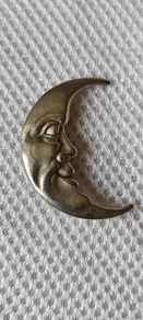Moon brooch