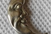Moon brooch