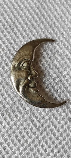 Moon brooch