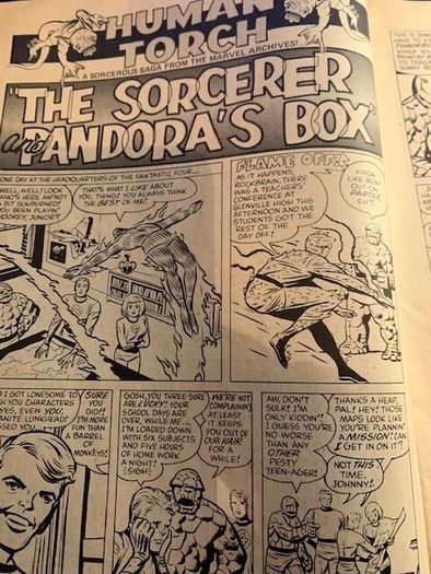 Marvel Superheroes and The Occult Comic Dr Strange Fantastic Four