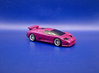 Hot Wheels '94 Bugatti EB110 SS with custom wheels.