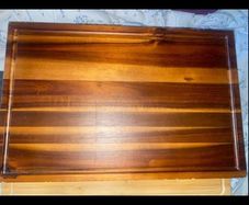 Hardwood chopping board acacia brand new