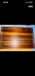 Hardwood chopping board acacia brand new