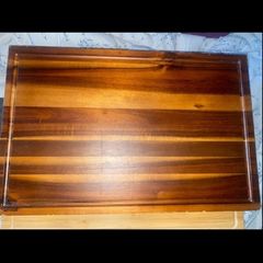 Hardwood chopping board acacia brand new