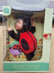 Anne Geddes "Baby Ladybug" Collector Doll - BNIB (Brand New In Box)