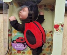 Anne Geddes "Baby Ladybug" Collector Doll - BNIB (Brand New In Box)
