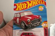 Classic Red Austin Mini Cooper