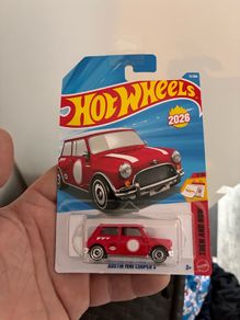 Classic Red Austin Mini Cooper