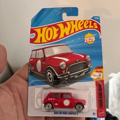 Classic Red Austin Mini Cooper