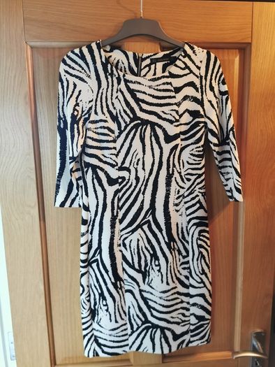 Zara Zebra Print Dress