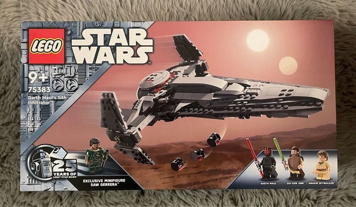 Lego 75383 STAR WARS Darth Maul's Sith Infiltrator