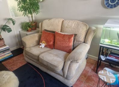 Sofa and Armchair