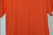 Brand new Hanes t-shirt size M neon orange high quality, low price