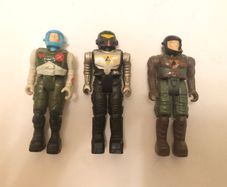 Vintage StarCom Action Figures