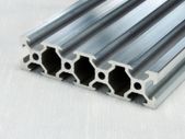 V slot 2080 Linear Rail Silver Aluminium Extrusion