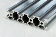 V slot 2080 Linear Rail Silver Aluminium Extrusion