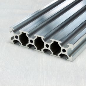 V slot 2080 Linear Rail Silver Aluminium Extrusion