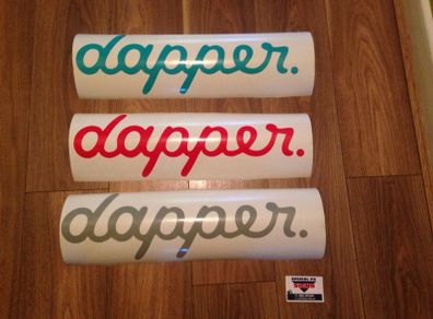 Large dapper sticker for Euro, Vw, jdm etc.