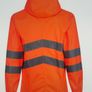 Regatta Men's Hi-Vis Pro Waterproof Work Jacket | Orange Image 2