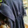 Lovely Girls Navy Chiffon H&M Dress Age 11 Yrs Image 2