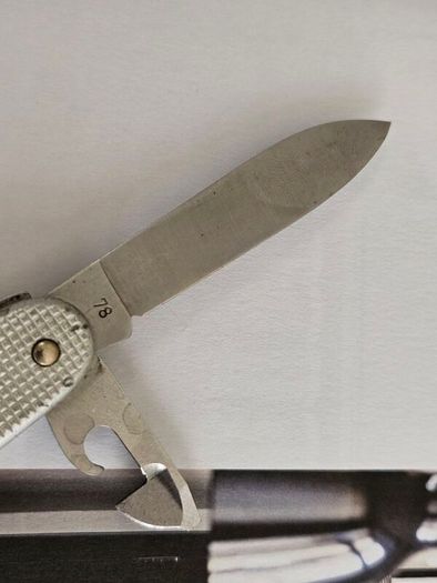 Vintage Wenger Alox Soldier Original Swiss Army Issued Swiss Army Knife Collectable Militaria 1978