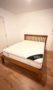 King size bed with mattress