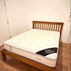 King size bed with mattress