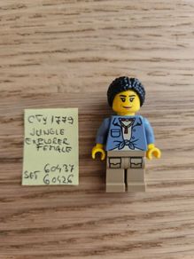 lego cty1779 jungle explorer female, set 60437, 60426