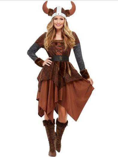 Viking Barbarian Queen Costume (M) Perfect condition