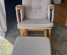 Babylo Rocking/Nursery Chair & Footstool