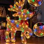 Handmade Light-up Christmas Reindeer Image 2