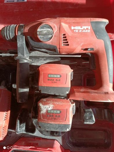 Hilti SDS drill TE2 a222 batteries (5,2aH)