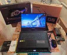 Like New Gaming Laptop Gigabyte G5 i5 10500H 6/12, RTX3060 105W, 16GB DDR4 3200mhz 750GB NVMe 15.6" 144Hz 1080p IPS 300nits, WIN11