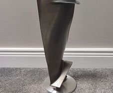Large Mounted Boeing 737 CFM 56-3 Titanium Jet Engine Blade, Aircraft,Aviation