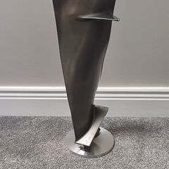 Large Mounted Boeing 737 CFM 56-3 Titanium Jet Engine Blade, Aircraft,Aviation