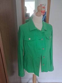 Beautiful Bright Green New Robell Jacket 12.