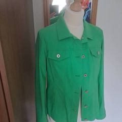 Beautiful Bright Green New Robell Jacket 12.
