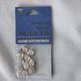 Sterling Silver Findings 10 Pack of 12 mm Filigree Clasps BNIB Image 2
