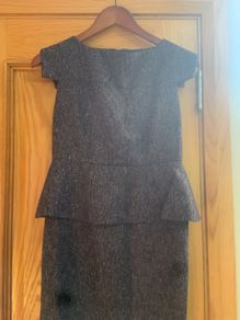 John Mc Cormack designer tweed dress